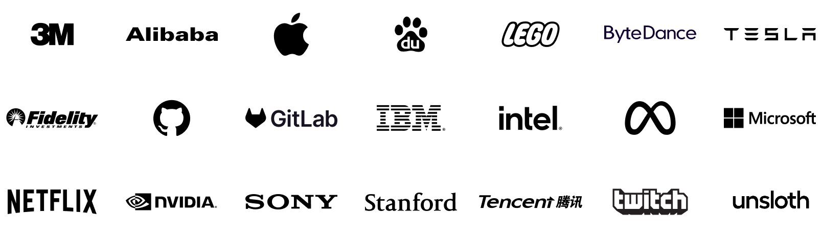 Logos of our community